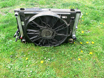 1E1F66D7C - Радиатор воды Фото 1